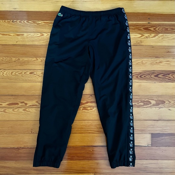 LACOSTE Logo Stripe Joggers